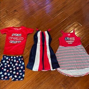 Patriotic Kids Clothing Set